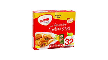Picture of DAWN FROZEN VEGETABLE SAMOSA 32PCS 480GM